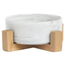 marmurowa-miska-ceramiczna-dla-psa-i-kota-400ml-szary