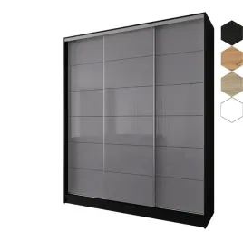 szafa-przesuwna-3d-230x250x58-czarna-or-lacobel-szary