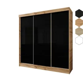 szafa-przesuwna-3d-170x205x60-dab-wotan-or-lacobel-czarny-or-producent