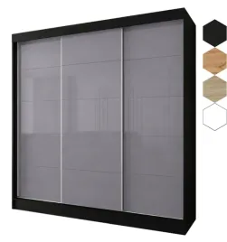 szafa-przesuwna-3d-200x205x60-czarna-or-lacobel-szary-or-producent