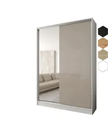 szafa-przesuwna-2d-180x250x58-biala-or-lustro-lacobel-cappuccino