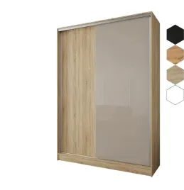 szafa-przesuwna-2d-180x250x58-dab-sonoma-or-plyta-lacobel-cappuccino