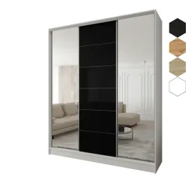 szafa-przesuwna-3d-230x250x58-biala-or-3d1l-or-lacobel-czarny