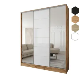 szafa-przesuwna-3d-230x250x58-dab-wotan-or-3d1l-or-lacobel-bialy