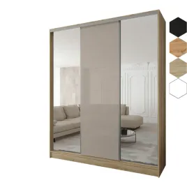 szafa-przesuwna-3d-230x250x58-dab-sonoma-or-3d1l-or-lacobel-cappuccino