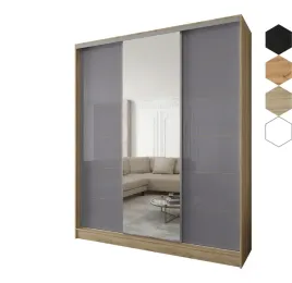 szafa-przesuwna-3d-230x250x58-dab-sonoma-or-3d2l-or-lacobel-szary