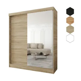 szafa-przesuwna-2d-110x205x60-dab-sonoma-or-plyta-lustro-or-producent