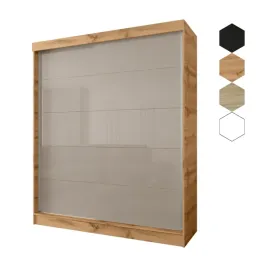szafa-przesuwna-2d-160x205x60-dab-wotanor-lacobel-cappuccino-or-producent