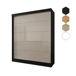 szafa-przesuwna-2d-130x205x60-czarna-or-lacobel-cappuccino-or-producent