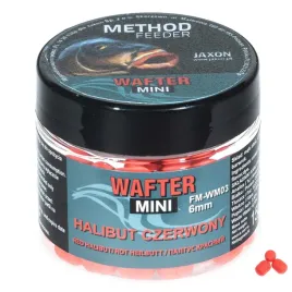 wafter-mini-method-feeder-halibut-czerwony-15g-6mm