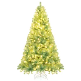 sztuczna-choinka-z-lampkami-led-225-cm