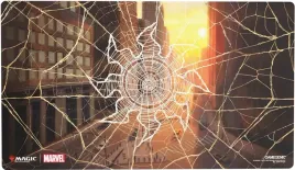 mata-gamegenic-mtg-marvel-s-spider-man-shiny-playmat-plains