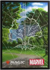 gamegenic-mtg-marvel-s-spider-man-premium-art-sleeves-forest