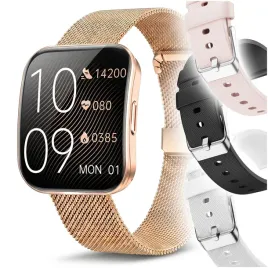 smartwatch-zegarek-damski-z-4paskami-cisnienie-rozmowy-menu-pl-amoled-zloty