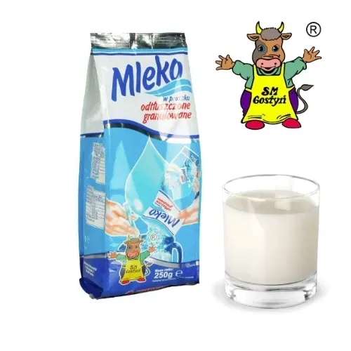 Mleko w proszku odtłuszczone granulowane SM Gostyń 250g