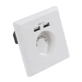 gniazdo-elektryczne-usb-scienne-gefom-bialy