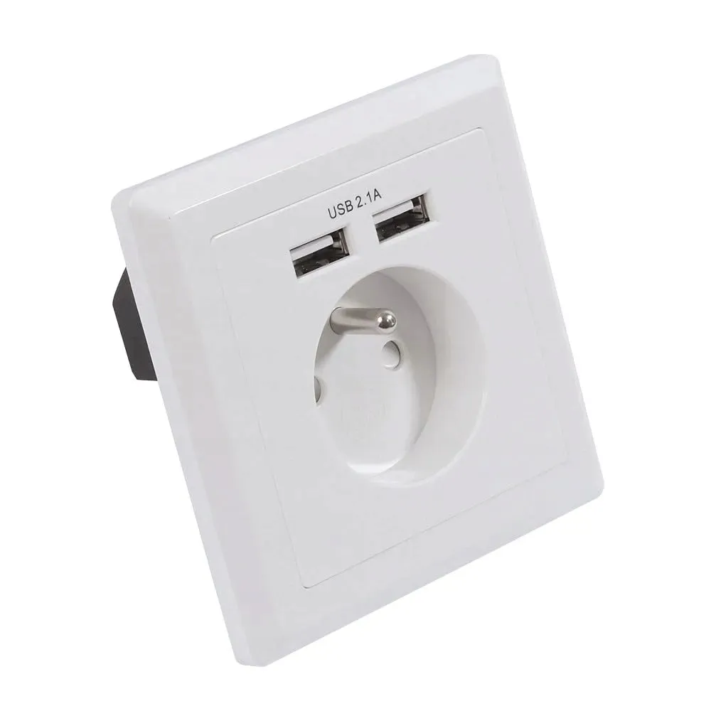 gniazdo-elektryczne-usb-scienne-gefom-bialy
