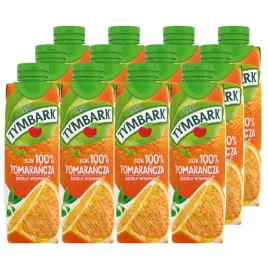 tymbark-sok-100percent-pomaranczowy-300-ml-x-12-sztuk