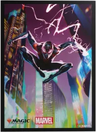 gamegenic-mtg-marvel-s-spider-man-premium-art-sleeves-miles-morales