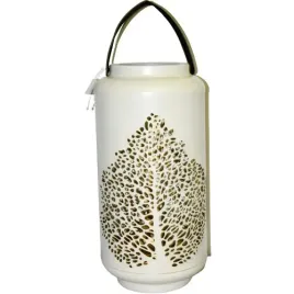 lampion-duzy-bialy-z-lisciem-i-aksamitna-raczka-19x37