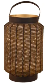 lampion-metalowy-czarny-z-lampkami-led-26x40