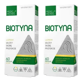 medica-herbs-biotyna-2x-60-kaps-skrzyp-prawidlowa-kondycja-skory-wlosow