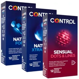 control-nature-sensual-prezerwatywy-pogrubiane-nawilzone-prazkowane-36-szt