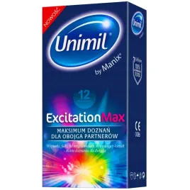 prezerwatywy-unimil-excitation-max-stymulujace-nawilzane-dopasowane-12-szt