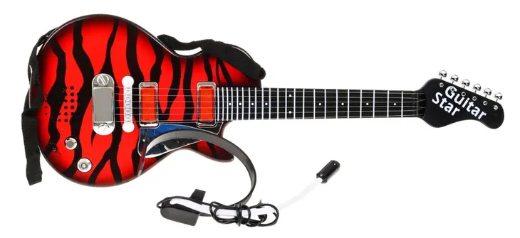 zabawkowa-dla-malych-muzykow-gitara-akcesoria-wiek-dziecka-3-lata