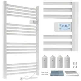 grzejnik-lazienkowy-elektryczny-drabinka-programator-termostat-bialy-500w
