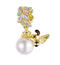 charms-srebro-925-kolekcja-zlote-koraliki-pszczolka-czerwinski