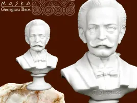 strauss-popiersie-alabaster-grecki