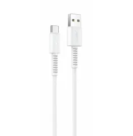 yesido-kabel-ca120-18w-usb-type-c-1m-pvc-2a-white-bialy