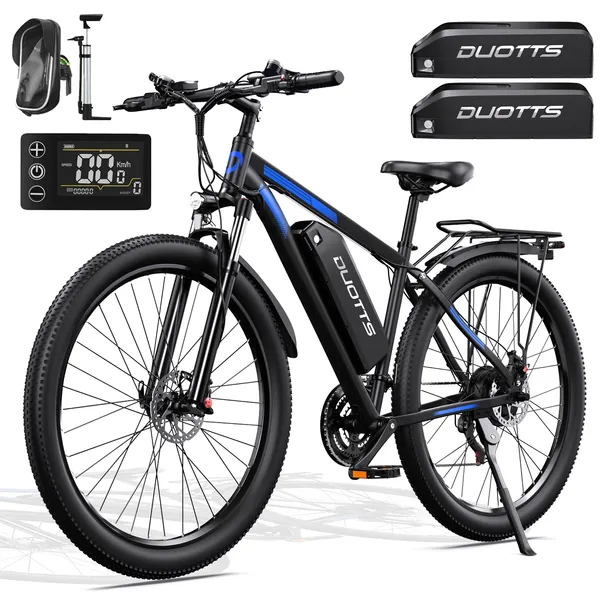 DUOTTS C29-L 2026 1000W 48V15Ah Hamulec Olejowy SHIMANO 21S PL+ Dwa baterie
