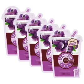 mediheal-vita-acaiberry-zestaw-maseczek-w-plachcie-do-twarzy-5-szt
