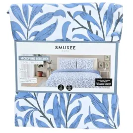 posciel-dwustronna-160x200cm-2-x-70x80cm-niebieskie-listki