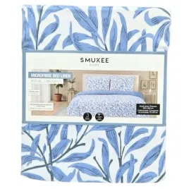 posciel-dwustronna-220x200cm-2-x-70x80cm-niebieskie-liscie