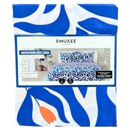 posciel-dwustronna-220x200cm-2-x-70x80cm-niebieskie-liscie-maki