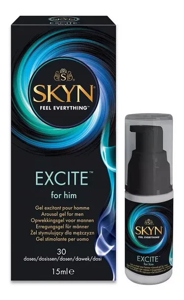 SKYN EXCITE for him żel potęgujący doznania ORGAZM dla mężczyzn 15 ml