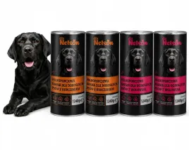 karma-mokra-dla-psa-mix-smakow-puszka-nelson-4-x-1240g