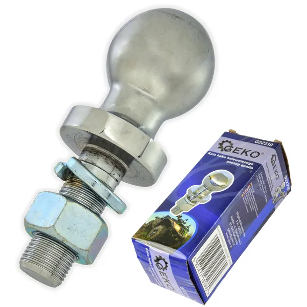 KULA HAKA HOLOWNICZEGO ZACZEP PRZYCZEPKI 50MM 3,5T GWINT 22MM MOCNA