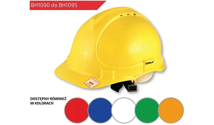 dedra-kask-ochronny-bh1090-zolty-model-bh1090