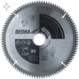 dedra-pila-tarcza-do-aluminium-205x100x30-h205100