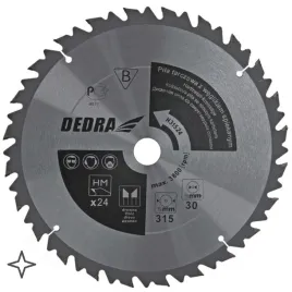 dedra-pila-tarcza-do-drewna-300x24x30-hl30024