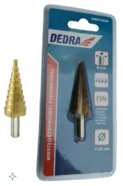 dedra-wiertlo-stopniowe-do-metalu-4-20mm-wmst0420