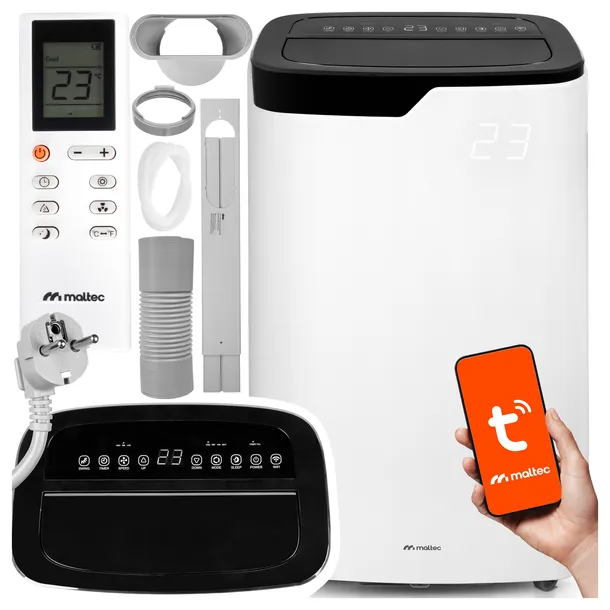 KLIMATYZATOR PRZENOŚNY 4,7kW WIFI POMPA CIEPŁA OSUSZACZ POWIETRZA 80L 4w1