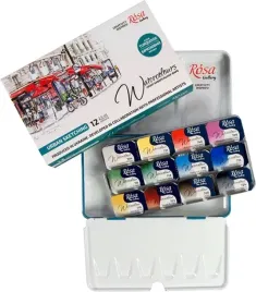 rosa-gallery-farby-akwarelowe-w-kostkach-12-kol-w-metalowej-kasetce-urban