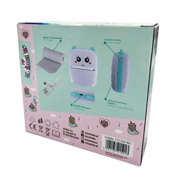 mini-drukarka-termiczna-i-less3-animals-certyfikat-ce