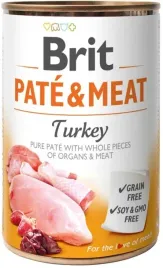 brit-pateandmeat-turkey-mokra-karma-pies-400-g