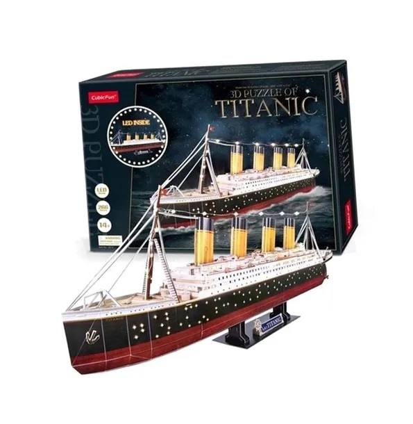 puzzle-3d-cubic-fun-led-titanic-266-elementow-material-karton